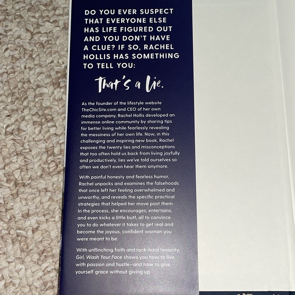Girl, wash your face by Rachel Hollis - Picture 4 of 5